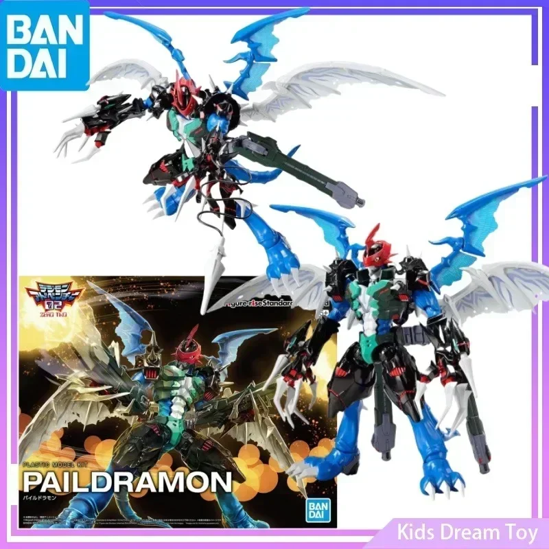 Bandai-Figurines d'action originales Digimon Adventure, Anime, PAILcurriculum simplifié, Figure-Rise Standard, Modèle à collectionner, Cadeaux pour enfants, En stock