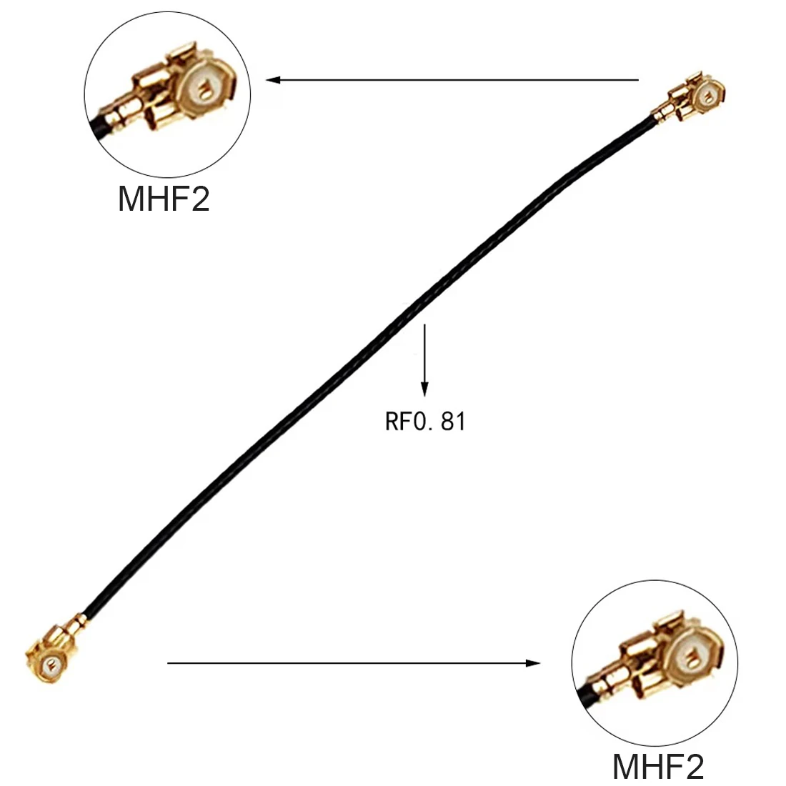 

1PC UMCC U.FL-2 Pigtail Cable 0.81mm Wire 15cm 6inch Long For Wireless Modem Antenna NEW Wholesale Price