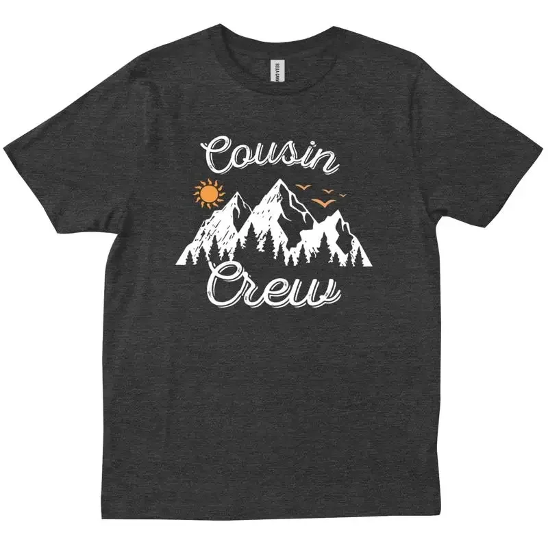 T-shirt tendance « Cousin Crew » avec message « Matching Family Relatives Unity Gang »