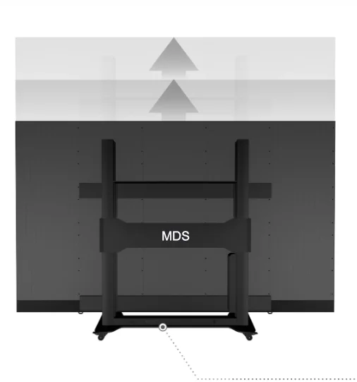 2025 جديد - جيل شاشات LED متحركة وقابلة للطي (P1.25، P1.56، P1.86) لغرف الاجتماعات