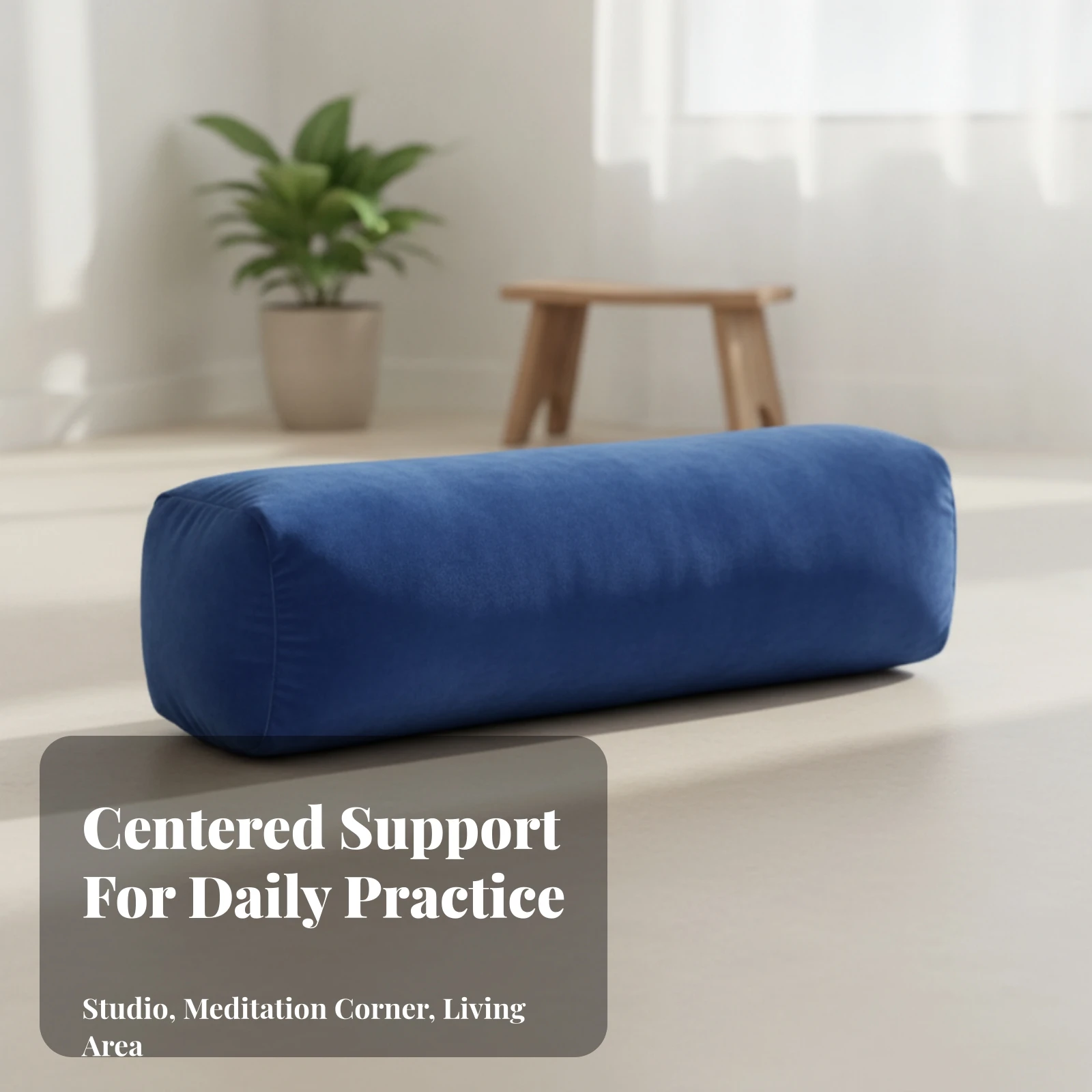 Pilates Support Pillow Supportive Pilates Support Cushion Ergonomic Sturdy for Yogis, Stretching, Home Studio
