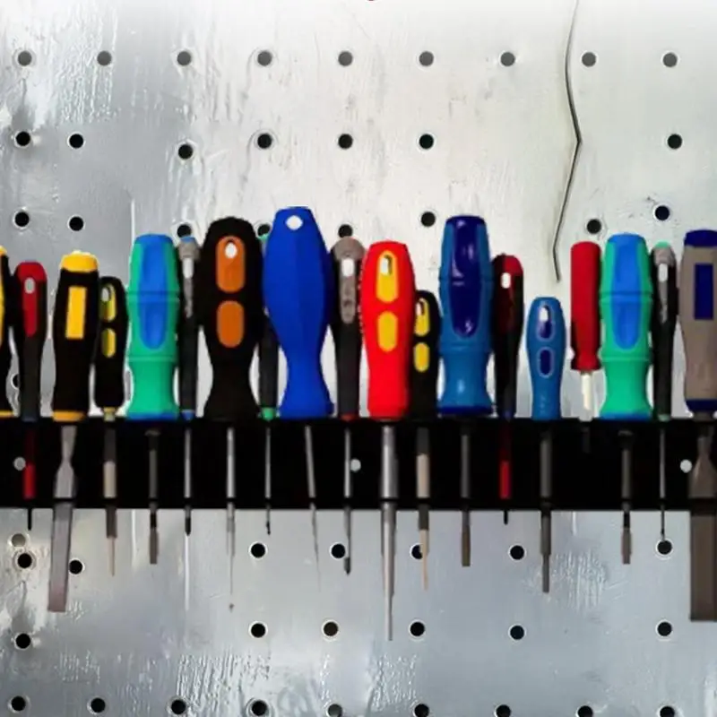 Screw Organizer Wall Mount Heavy Duty Screwdriver Storage Rack Storage Organizer Rack Pliers Holder Tool Screwdriver Rack Tool