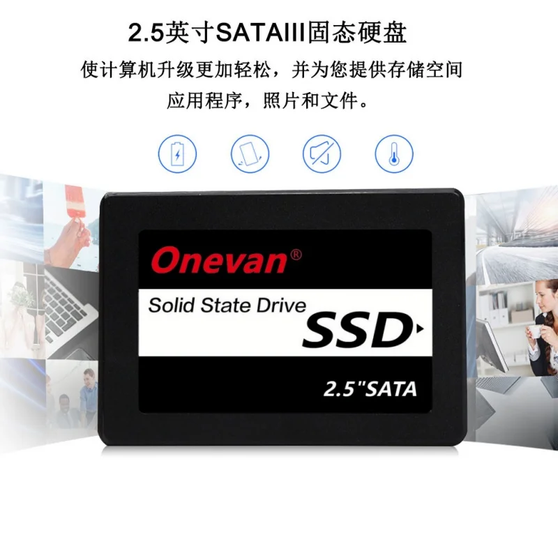 Laptop Internal Hard Drive 2.5 Inch SSD SATA Disk Upgrade 960GB 120GB 240GB 60GB Storage Options Available for Computer Upgrade