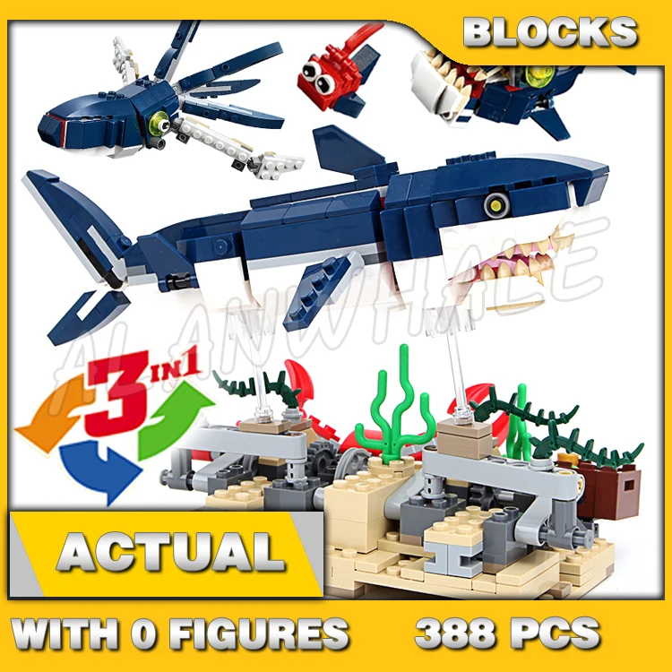 315pcs Creator 3in1 Wilderness hut Outback Cabin Canal Boat Bird Viewpoint 68004 Building Block set Compatible with Model