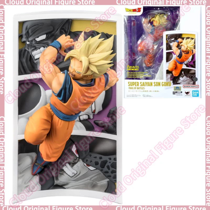 

In Stock 100% Original BANDAI SPIRITS FiguartsZERO Dragon Ball Z Super Saiyan Son Goku Anime Figures Collectible Model Toys