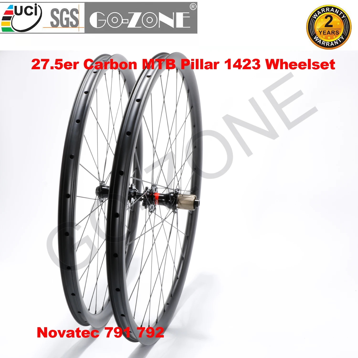 

Tubeless Carbon MTB Wheelset 27.5 UCI Approved Novatec 791 792 Pillar 1423 Shiman0 /Sram XD 27.5er MTB Bicycle Wheels