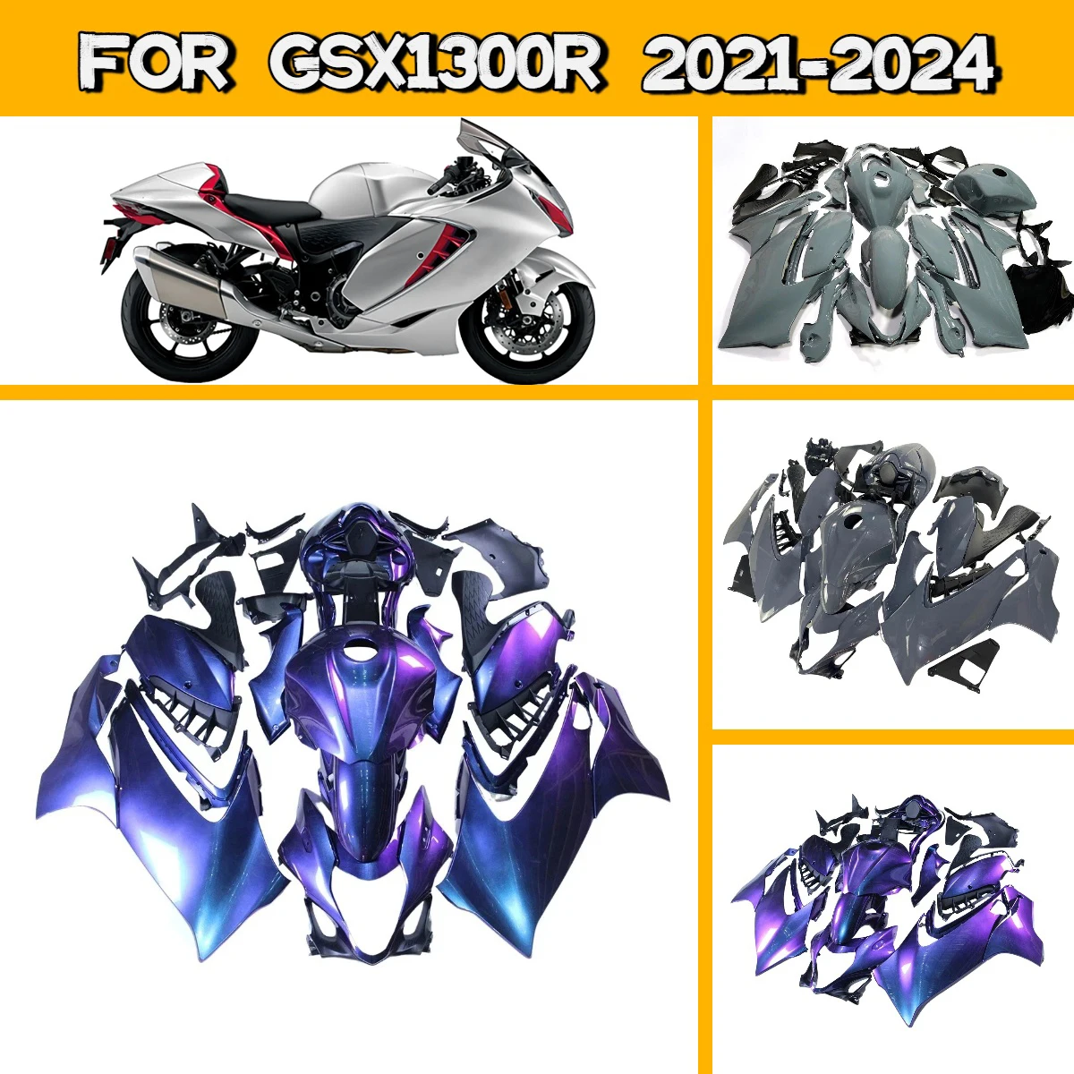 

Fairing Kit for 2021-2024 Suzuki GSX 1300R Unique Design Motorcycle Fairings Injection Molded Hot Style 21-24 GSX1300R