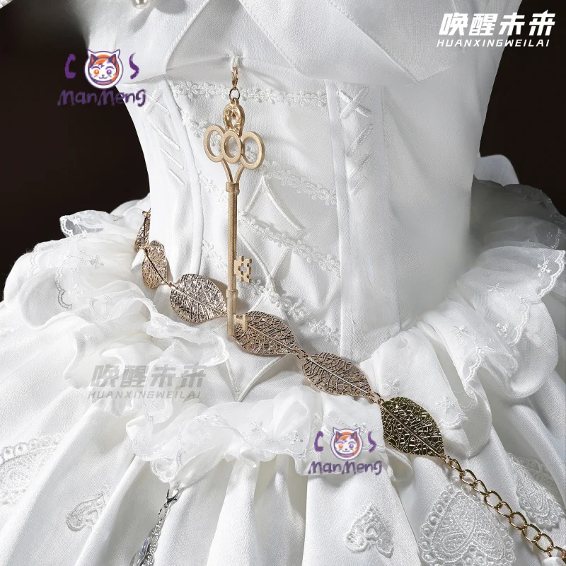 Margaretha Zelle Female Dancer Wonderland Roaming Cosplay Costume Identity Ⅴ Woman Dress Crown Cloak Headwear Christmas Suit view 3