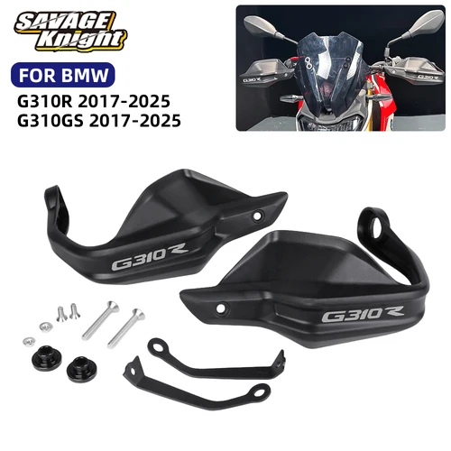 2025 G310R G310GS manillar parabrisas guardamanos para BMW G310 R/GS G 310R 310GS 2017-2024 protectores de manos Deflector de protección