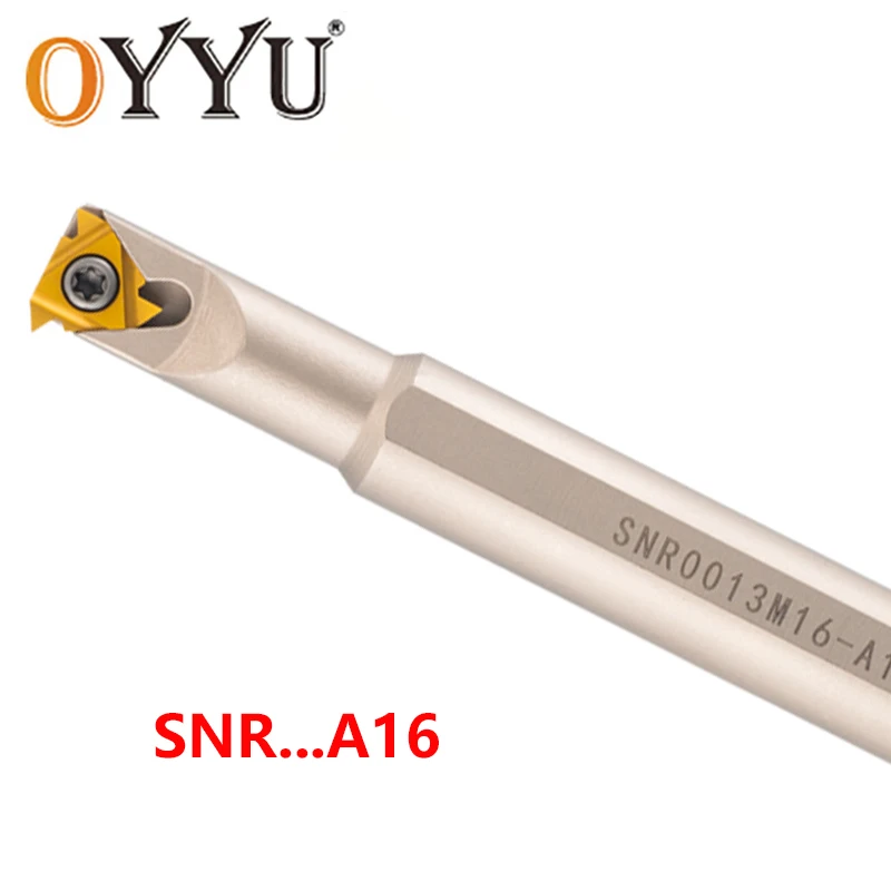 OYYU SNR0006K06-A16 SNR0008K11 SNR0010K11 SNR0012M11 SNR0013M16 A16 Small Head White Internal Turning Tools SNR CNC Lathe Cutter