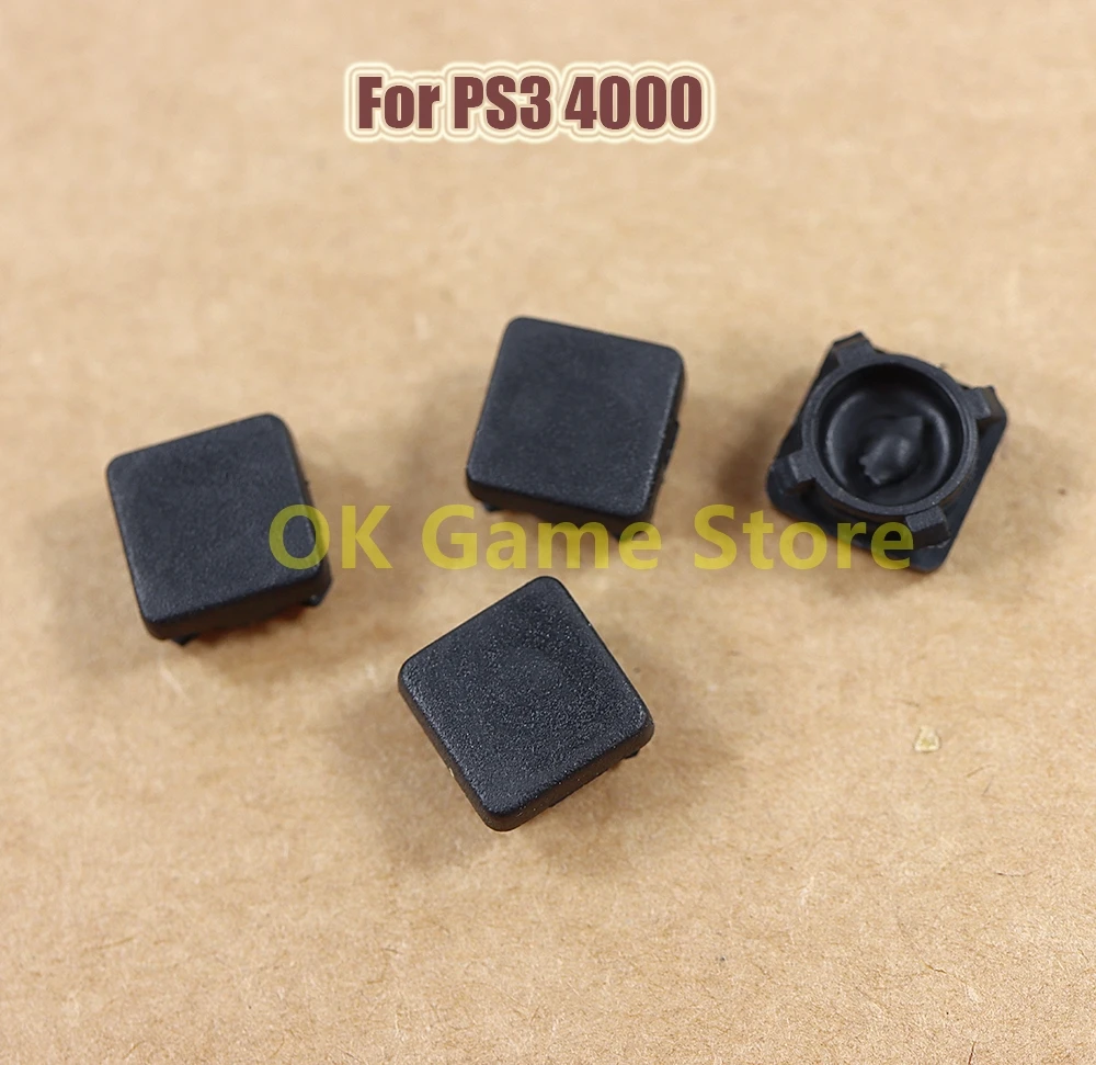 100Sets 4 in 1 & 2 in 1 & 6 in 1 Replacement For PS3 Slim 4000 Black Plastic Dust Plugs Screw Holes Dust Pads Game Console