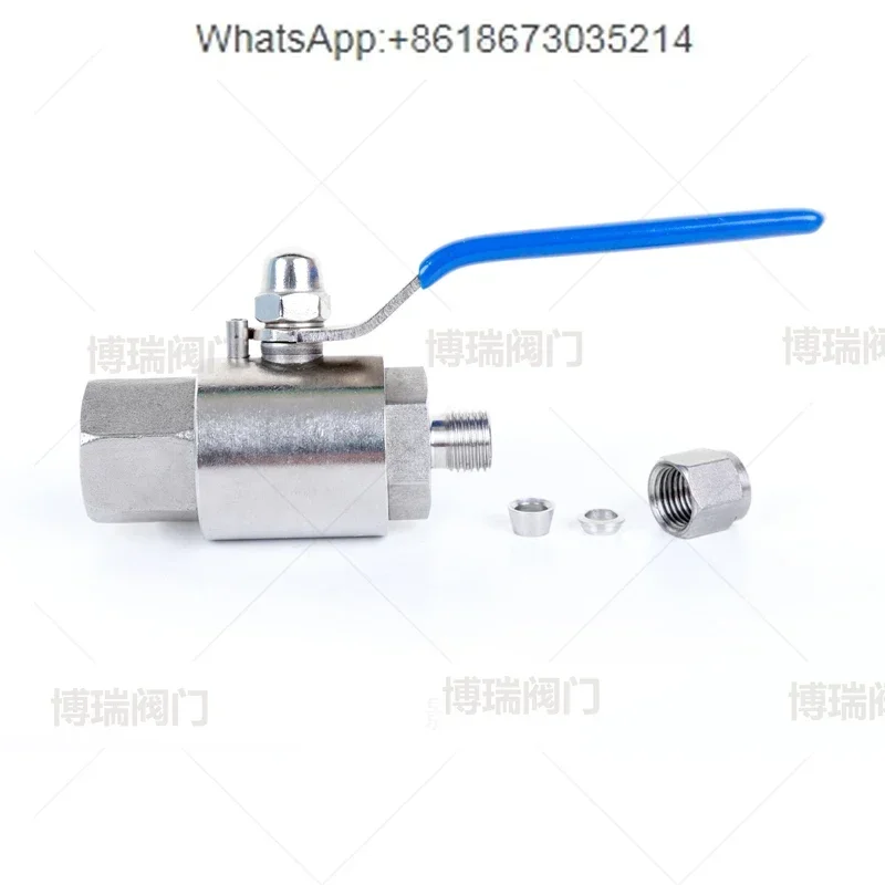 

Stainless steel sleeve air source ball valve 304 internal thread sleeve ball valve, steam source ball valve