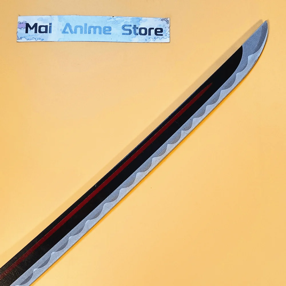 70cm anime genshin impacto katana chiori cosplay prop espada sabre faca ninja de madeira tamanho real japonês katana brinquedo afiado presente