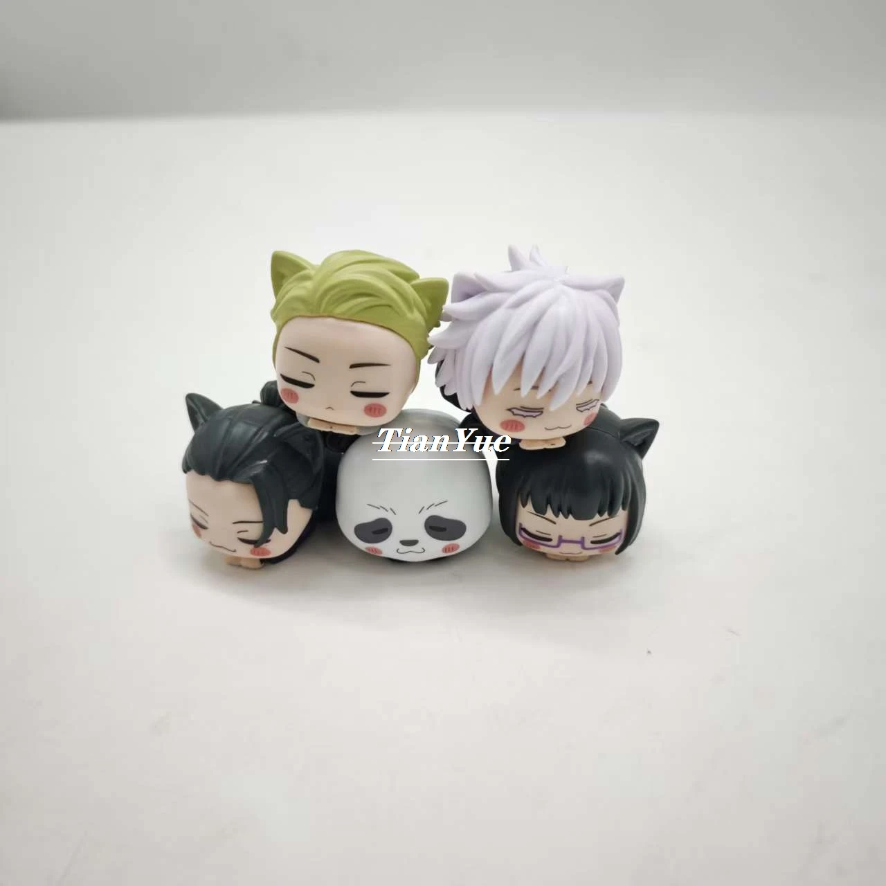 

Jujutsu Kaisen 5pcs/set Geto Suguru Panda Nanami Kento Fushiguro Megumi Model Figure toy Christmas Gift 5cm