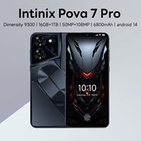 Original Intinix Pova 7 Pro Global Version Smartphone Density 9300 16G+1TB 6800mAh 108MP 4/5G Network Android Phone Unlocked
