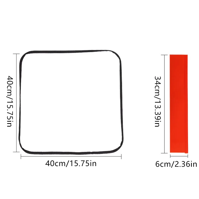 سلم تدريب سريع ثابت وقابل للطي ، قفزة فيلكرو ، تدريب خطوة ، كرة قدم ، كرة سلة ، يمكن تقطيعه حسب الإرادة #6
