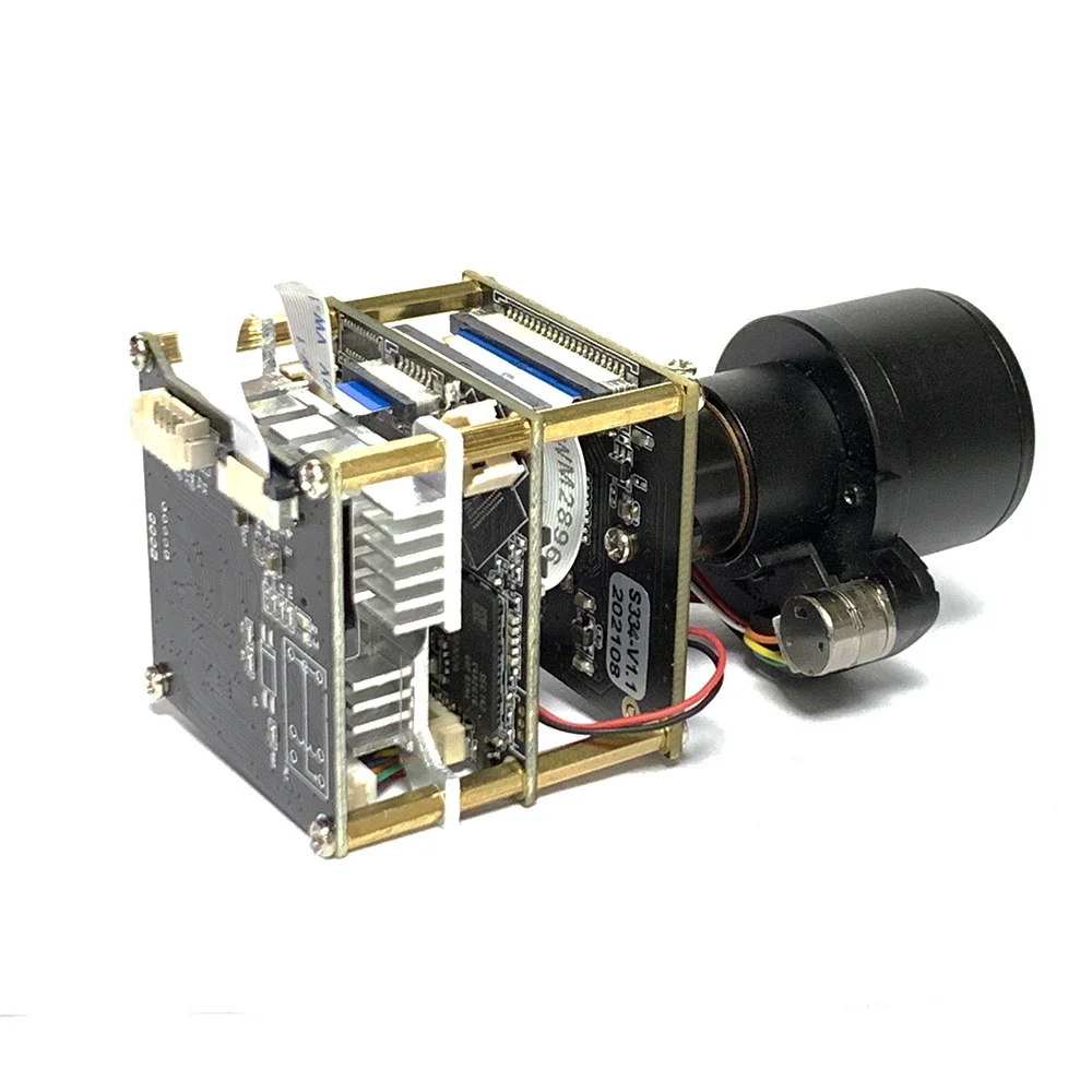 1/1.8 "CMOS 8MP Starvis IMX334 Hi3516AV300 4K UHD IP كاميرا وحدة + 3.6-10 مللي متر بمحركات التكبير عدسات تركيز تلقائي SIP-S334A-3610