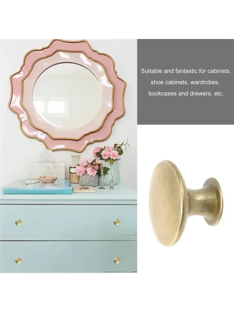 Mini boutons de porte en métal doré, 12 pièces, petites poignées, boîte à bijoux en bois, tiroir avec vis, quincaillerie de meubles