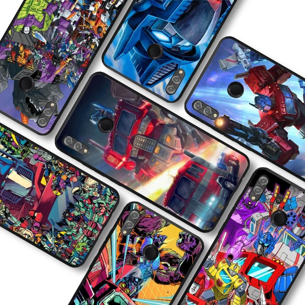 Cartoon T-Transformers Autobot Phone Case For Huawei Honor 10 Lite 9 20 7A 9X 30 50 60 70 Pro Plus Soft Silicone Cover