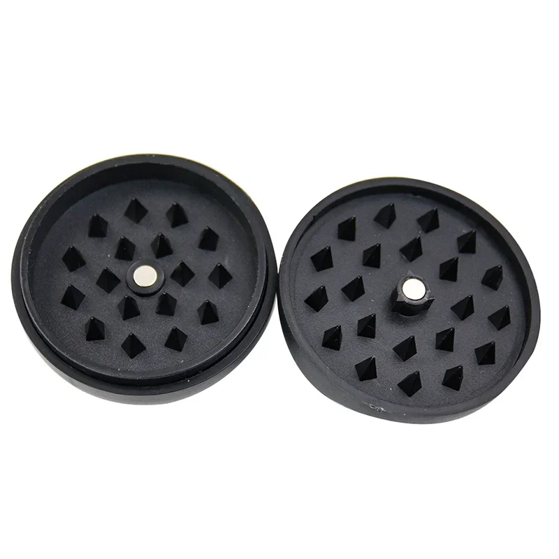 Creative Black 8 Tobacco Grinder Manual Herb Herbal Spice Cutter Smoke Grass Crusher Gadgets for Men Smoking Accessories