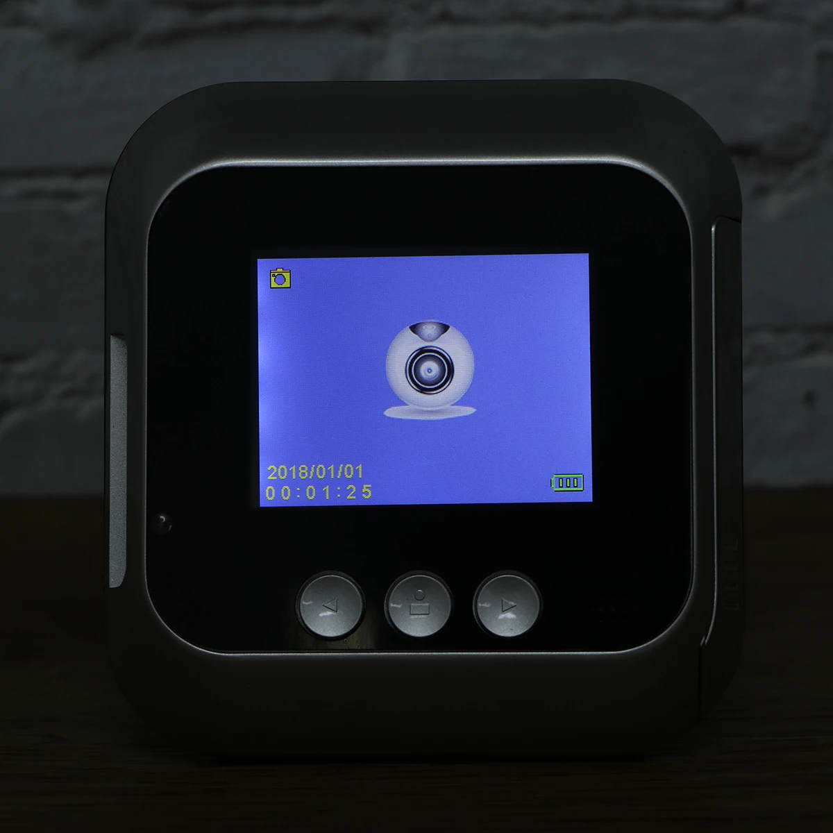 

Цифровой дверной просмотрщик, 2,4-дюймовый светодиодный экран, высокое разрешение, широкоугольный объектив, камера, глазок, монитор безопасности, бытовой дверной глаз