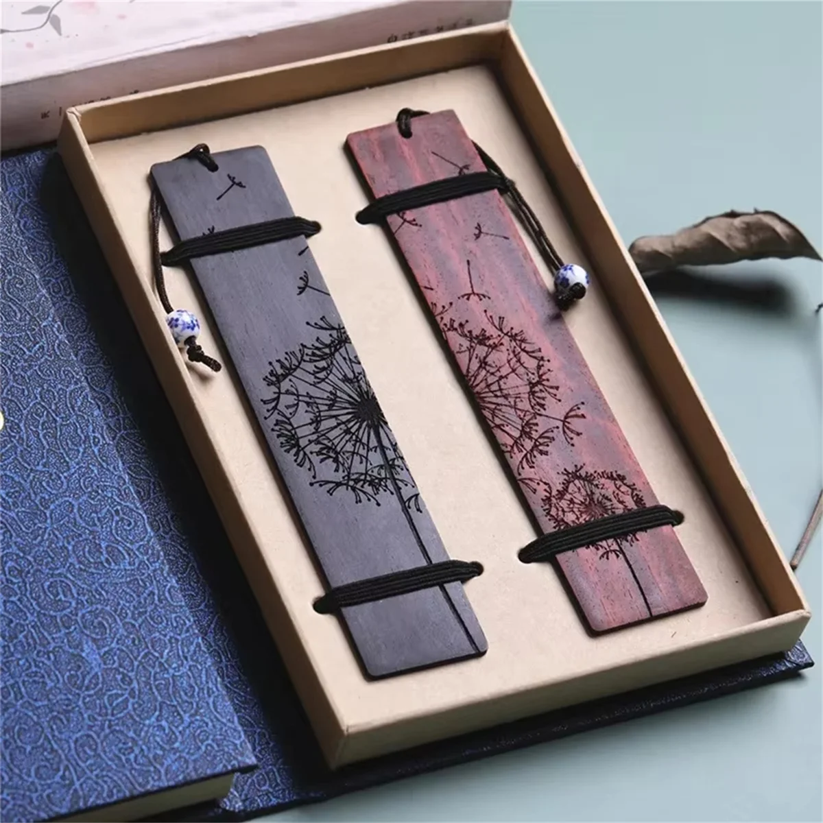 N38R_Sandalo Crescent Segnalibro - Regalo aziendale e scolastico, per gli amanti dei libri