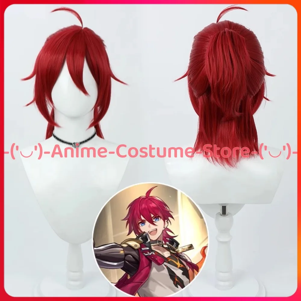 

Honkai: Star Rail Luka, парик для косплея, хвост, игровой персонаж, Хэллоуин, карнавальный костюм, парики, термостойкие синтетические волосы