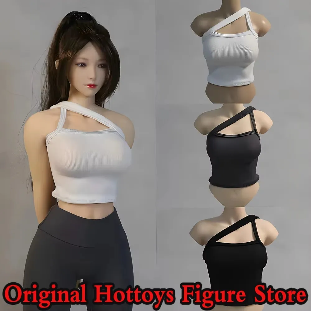 

DMTOYS масштаб 1/6, аксессуар для одежды солдата, камзол на одно плечо, тонкий однотонный жилет для 12-дюймовой экшн-фигурки куклы