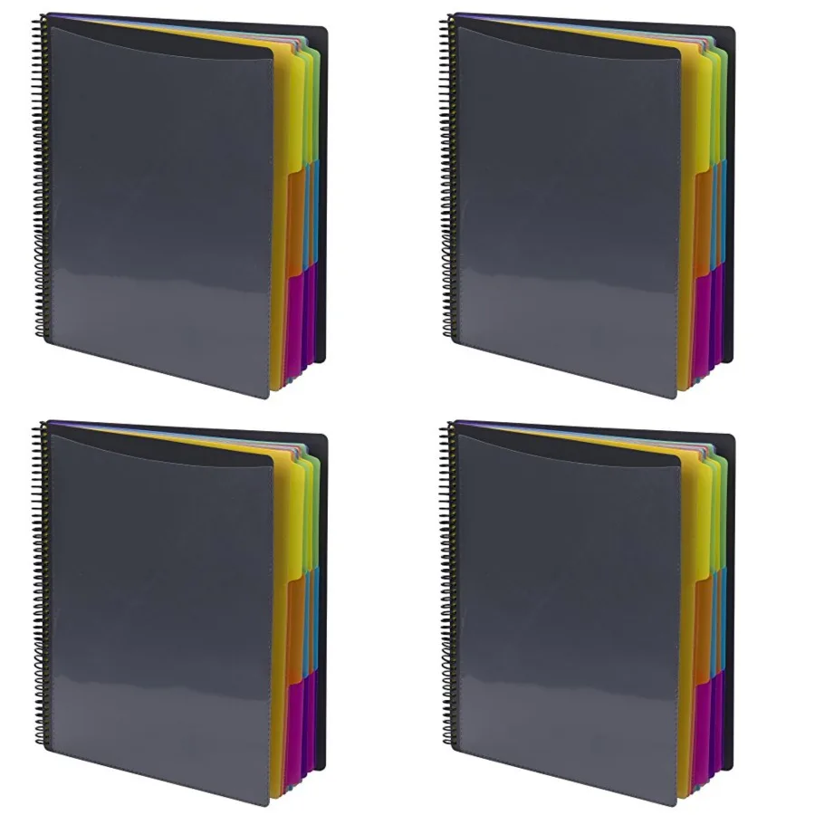 

Smead 12-карманный органайзер для проектов из полиэтилена, размер буквы с вкладками 1/3 вырезами серого цвета с яркими цветами для эффективного управления документами