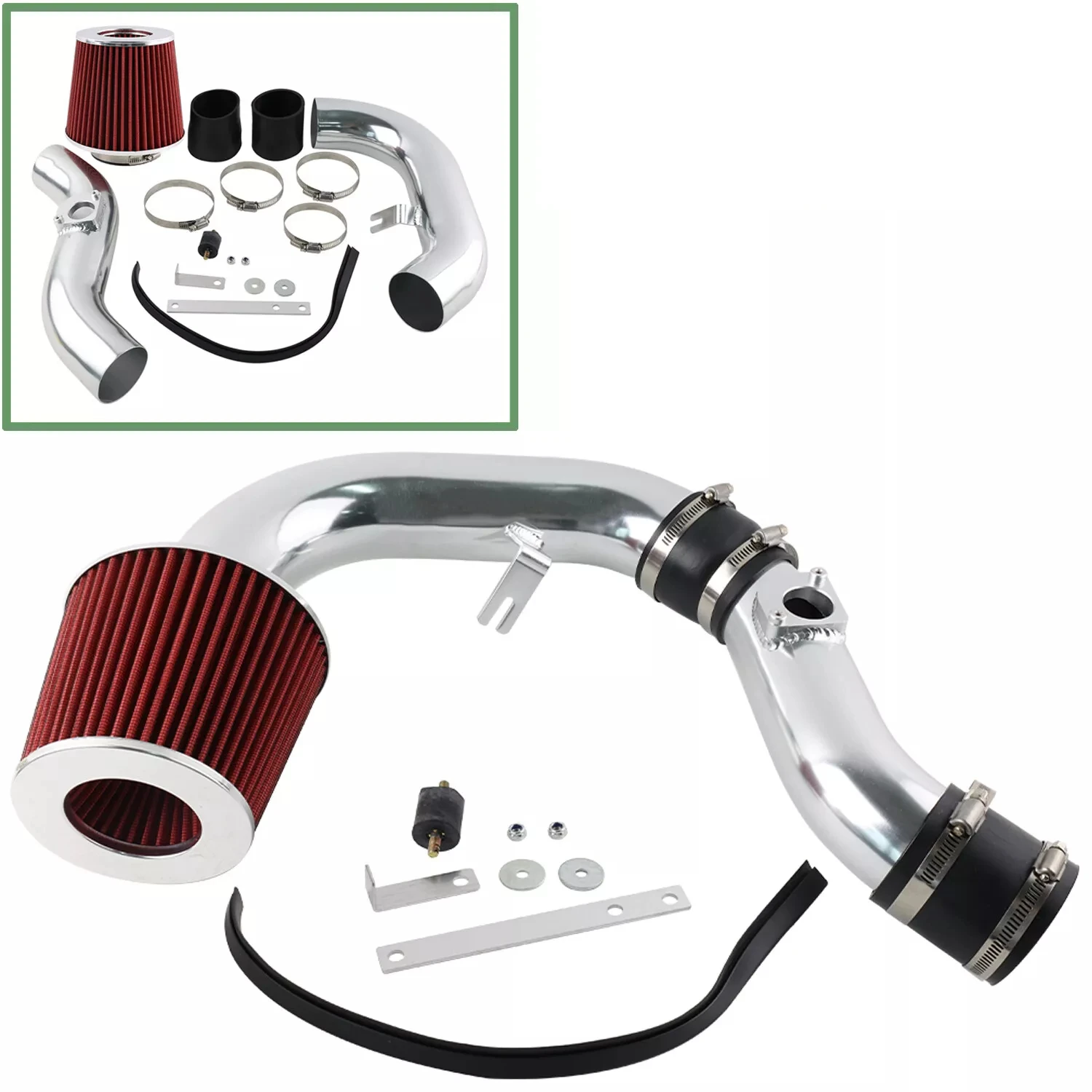 

Детали двигателя, комплект фильтров для индукционной трубы на впуске холодного воздуха для Subaru Impreza WRX STI 2.0L 2.5L 2002-2007 годов