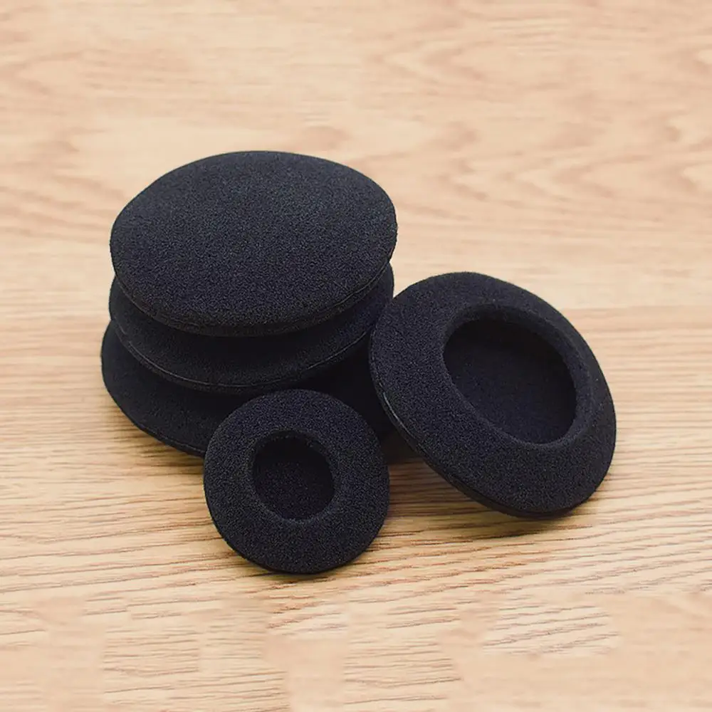 2Pcs 3.5/4.5/5/5.5/6cm Headphone Ear Sponge Pads Replacement Headset Accessory Foam Ear Pud Earpads Sponge Cushion Covers