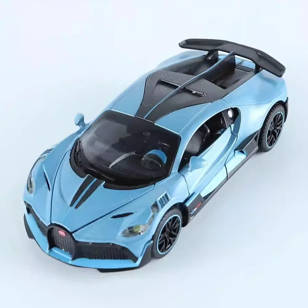 1:32 DIVO Bolide Modele Samochodów Metalowe Odlewane Zabawki Światło Muzyka Supercar Koła Napędzane Ciągnięciem Samochody Sportowe dla Chłopców Dekoracje Prezenty