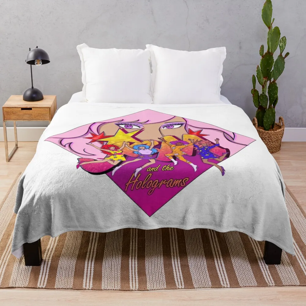 

Jem and the Holograms - Jump! Throw Blanket Throw And Blanket Cute Blanket Plaid