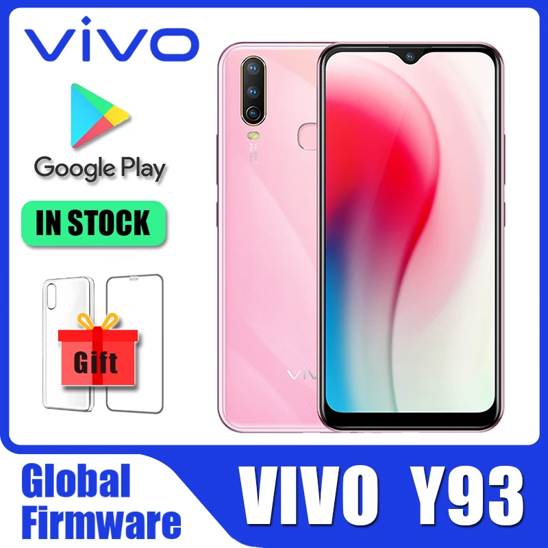 

vivo Y3 Cellphone, Dual Sim Smartphone Octa core 6.35" Water-drop Screen 5000mAh 4G RAM 128G ROM Al Cameras 16MP+13MP CellPhones