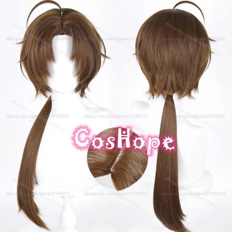 

Rudeus Greyrat Cosplay Wig 73cm Long Dark Brown Wig Cosplay Anime Heat Resistant Synthetic Wigs for Halloween Carnival Costume