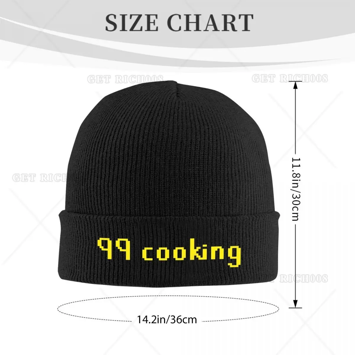 99 Cooking Warm Knitted Cap Hip Hop Bonnet Hat Autumn Winter Outdoor Beanies Hats for Unisex Adult