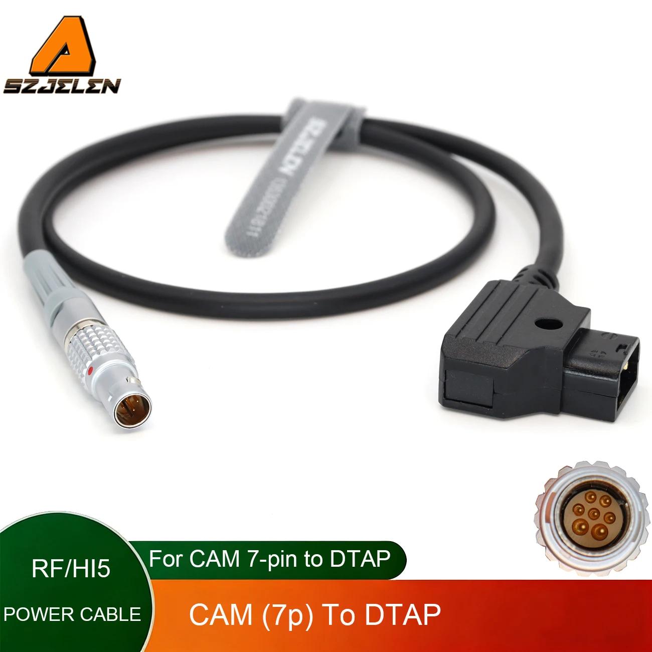 

Кабель питания ARRI cforce RF/Hi5 cRRO CAMIN CAM 7pin to DTAP POWER