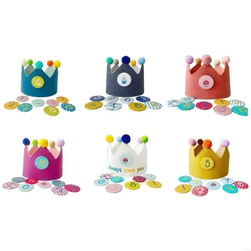 

Q22D Kids Birthday Hat Birthday Party Decorations Kids Party Props Party