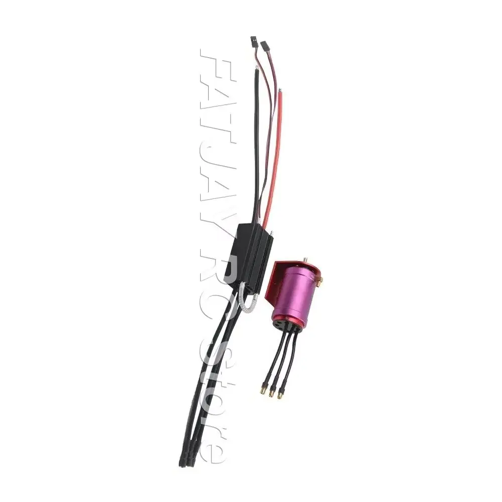 150A ESC + 4082-1600KV 24V Water-Cooled Motor Combo FATJAY – RC Boat Sensored Brushless Power
