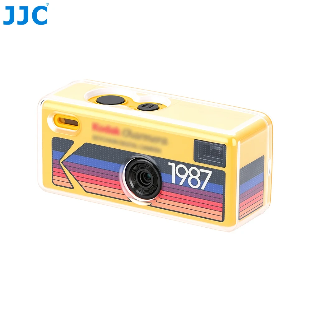 JJC Schutzhülle aus TPU für Kodak Charmera Schlüsselanhänger Digitalkamera Transparente Schutzhülle mit LAR Displayschutzfolie – Detail 10