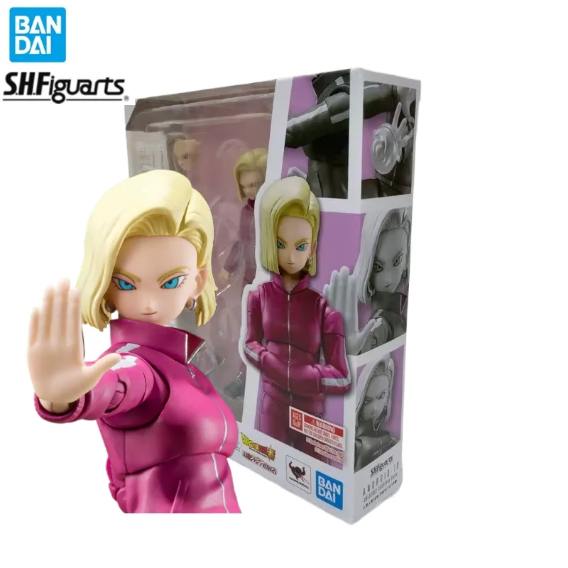 

In Stock Bandai S.H.Figuarts Dragon Ball Super Android 18 Tournament of Power Action Figure Collectible Toy Gift
