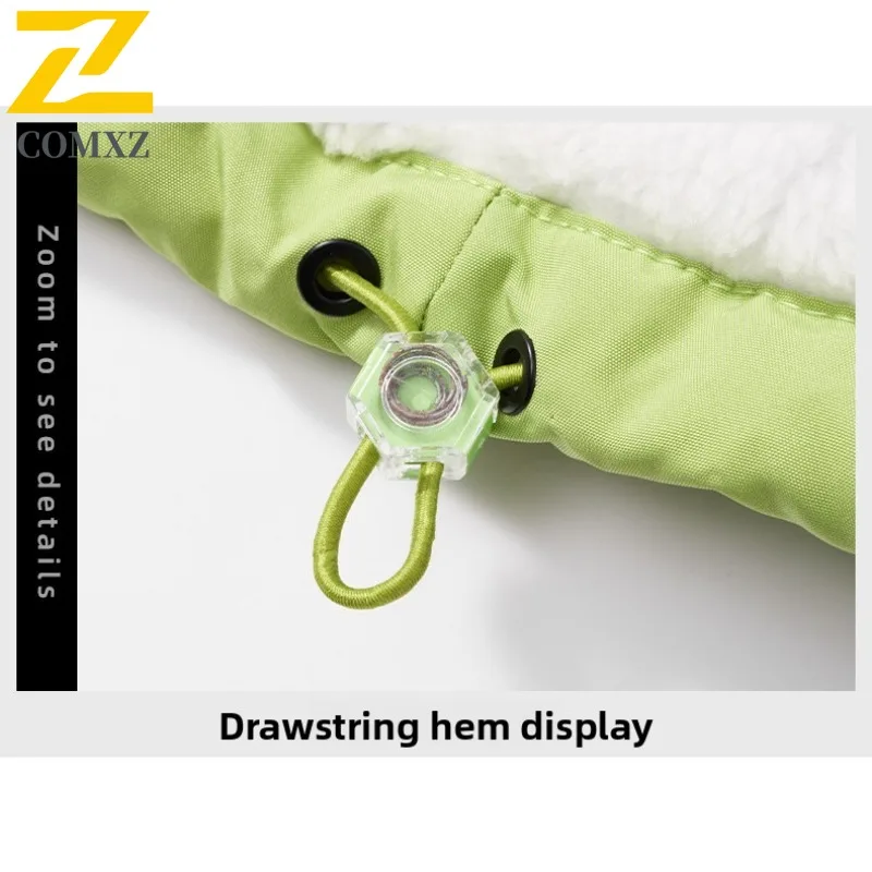 سترة مبطنة للسفر للرجال من COMXZ، كاجوال بياقة واقفة، سترة كورية خفيفة الوزن، ملابس شتوية خفيفة الوزن مقاومة للبرد #6