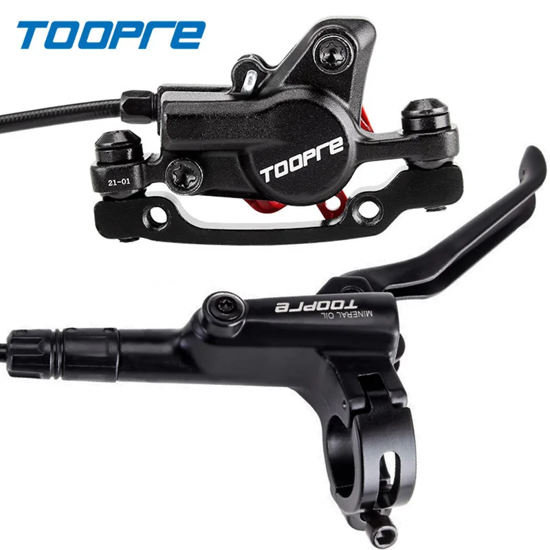 TOOPRE MTB Oil Disc Brake for Mountain Pulling Brake Universal Bicycle Accessories Hydraulic Bike Hydraulic Disc Brake Set Kit