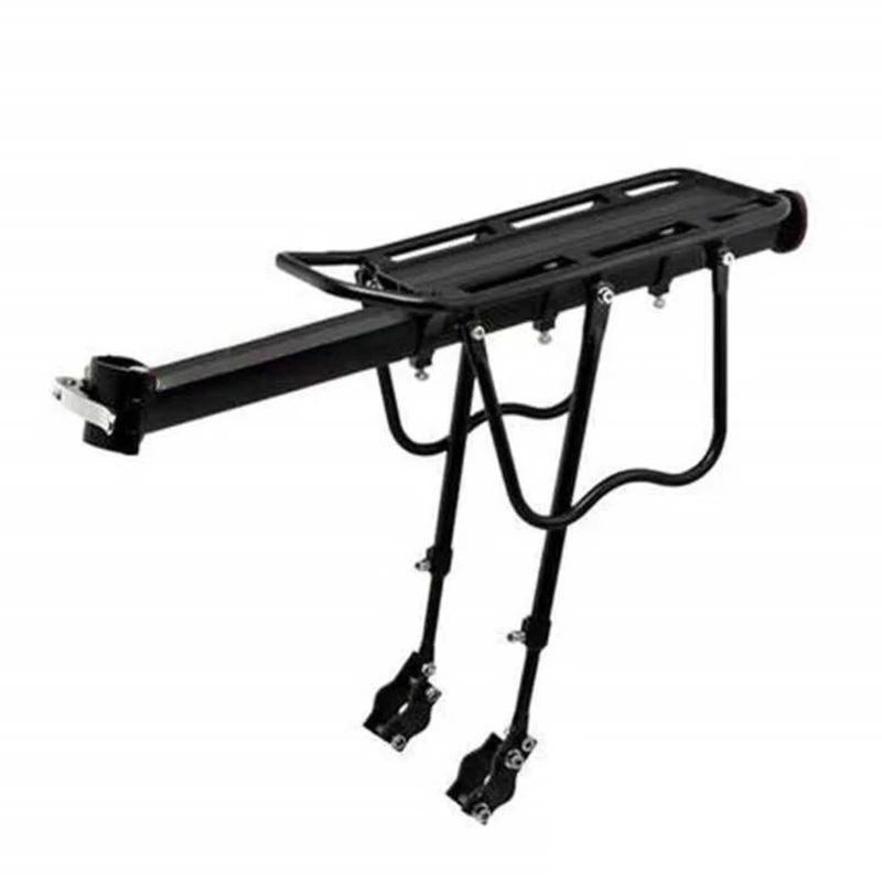 

Aluminum Alloy Bike Rear Rack, Rear Back for Seat Luggage Rack Holder for Carrier for Panniers Bags, Luggage