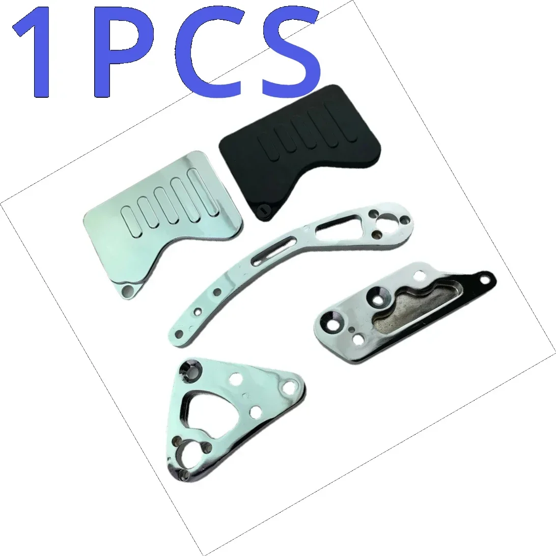 For Motorcycle DD350E -6 -C DD300E Chrome Matt Black Tool Lifted The Lid Pedal Connecting Rod, Connecting Frame, Protective Pl