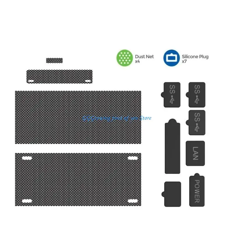 

H9EB Dust Prevention Set for XSS Including Silicone Plug Covers Mesh Filter