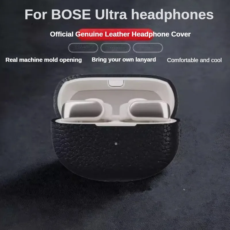 

Защитный чехол для наушников Bose Ultra, кожаные наушники для Bose Ultra Open Bluetooth