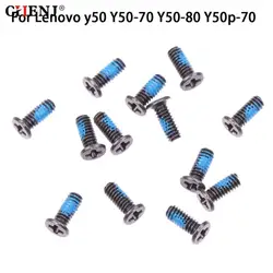 13pcs/set Screws For Y50 Y50-70 Y50-80 Y50p-70 Bottom Lower Case Base Cover Laptop Dispense Flat Head Screws
