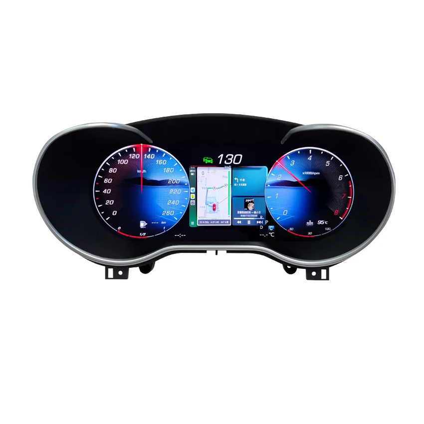

Заводская цена. Новый цифровой приборный щиток KANOR с CarPlay и 12,3-дюймовым сенсорным экраном для Mercedes-Benz V-класса W447 V220 V250 V260