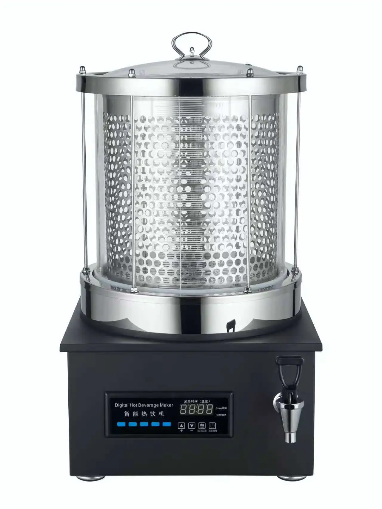 Commercial electric stainless steel digital hot drink machine 20L intelligent flower and grass tea brewer for restaurants